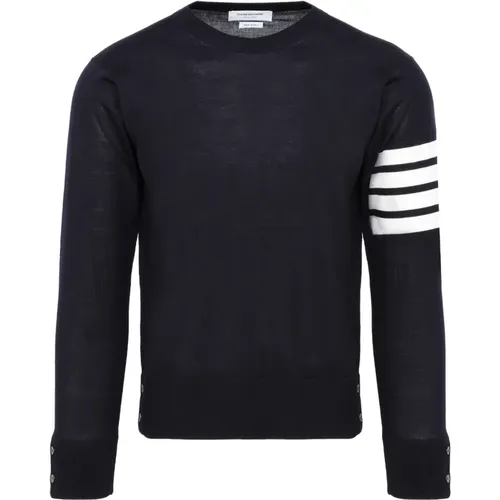 Sweater 4-bar Pullover , male, Sizes: XL, L, M - Thom Browne - Modalova