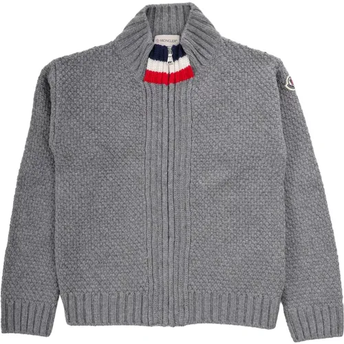 Kinder Pullover - Regular Fit - Grau - Moncler - Modalova