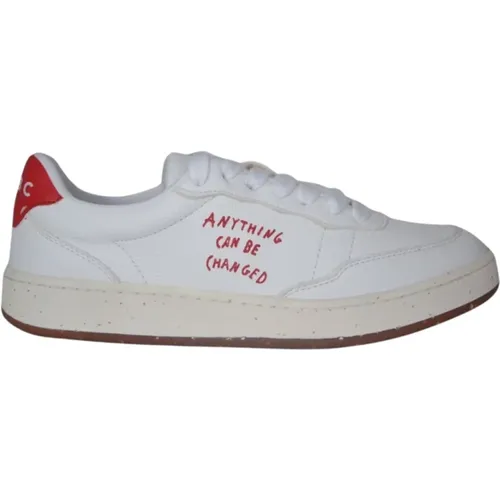 Red Detail Low Sneakers Shacbeve , female, Sizes: 3 UK, 7 UK, 4 UK, 6 UK - Acbc - Modalova
