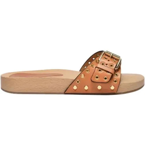 Leder sandals , Damen, Größe: 36 EU - Isabel marant - Modalova