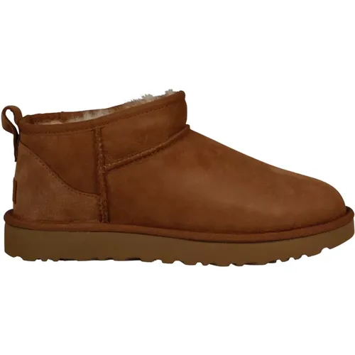 Classic Ultra Mini Suede Boots , female, Sizes: 3 UK, 8 UK - Ugg - Modalova