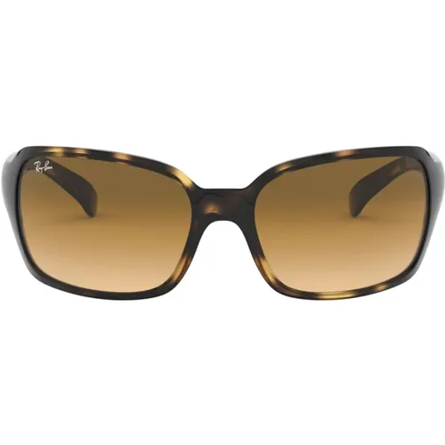 Elegant Sunglasses with Light Havana Frame and Gradient Lenses , female, Sizes: 60 MM - Ray-Ban - Modalova