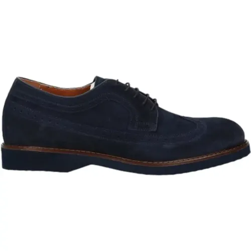 Low Lace-Up Shoes , male, Sizes: 8 UK, 6 UK - Nerogiardini - Modalova