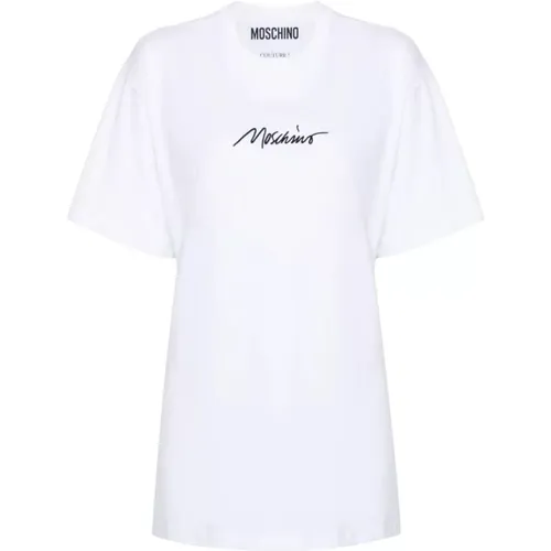 T-Shirts , Damen, Größe: 2XS - Moschino - Modalova