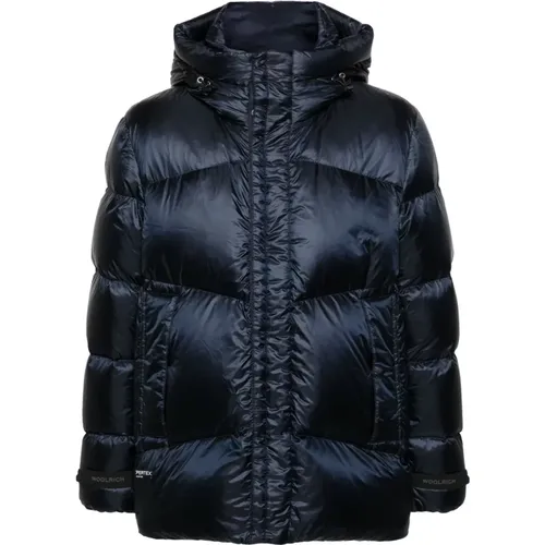 Puffer Jacket , male, Sizes: L, S, XL, M - Woolrich - Modalova