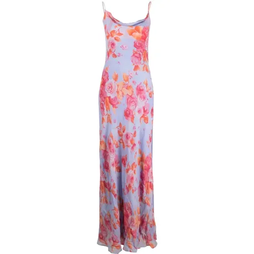 Elegant Maxi Slip Dress Multicolour , female, Sizes: XS - Andamane - Modalova