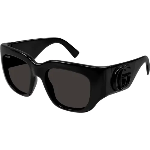 Black/Grey Sunglasses Gucci - Gucci - Modalova