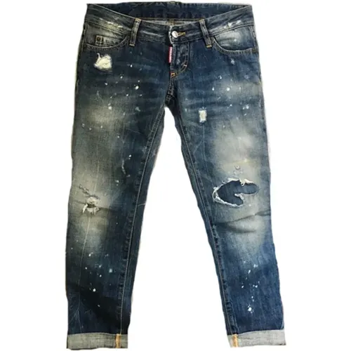 Upgrade Your Denim Collection with Stylish 470 Jeans , female, Sizes: L, M - Dsquared2 - Modalova