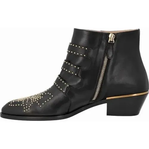 Leather boots , female, Sizes: 7 UK - Chloé - Modalova