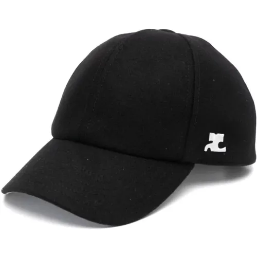 Schwarze Hüte von Courreges , Damen, Größe: M - Courrèges - Modalova