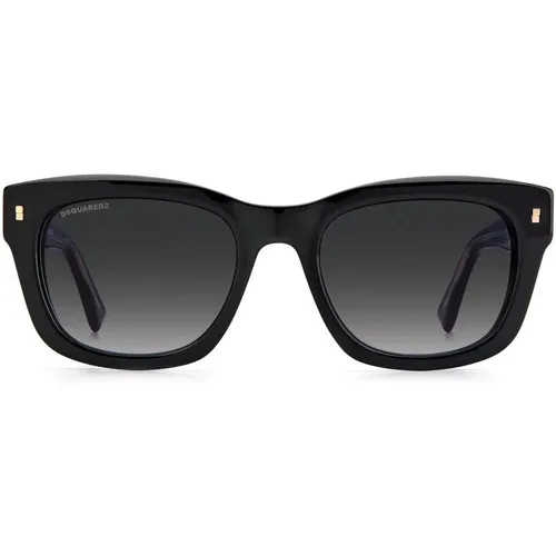 Grey Shaded Sunglasses , male, Sizes: 52 MM - Dsquared2 - Modalova