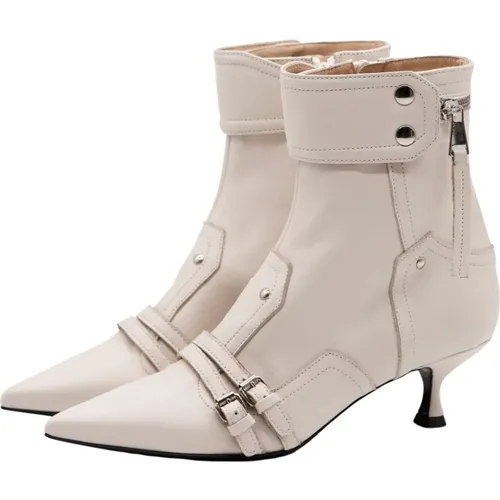 Naturo Ankle Boots Osso , female, Sizes: 5 UK, 3 UK, 8 UK, 4 1/2 UK - Strategia - Modalova
