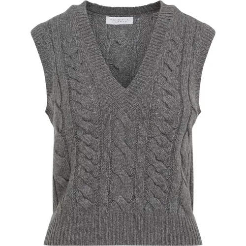 Dark Grey Multi Selsey Top , female, Sizes: XS, M - Gabriela Hearst - Modalova