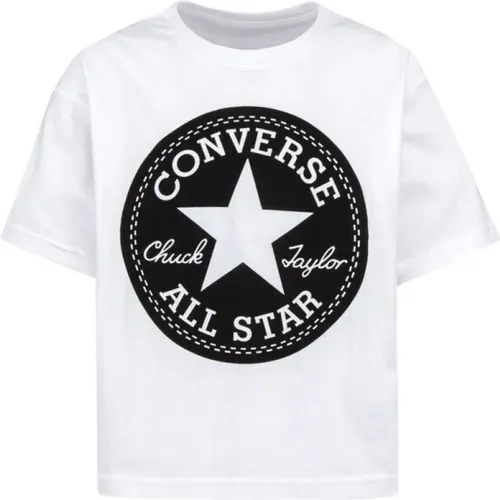 Kids Mädchen-T-Shirt Sig Chuck Patch Boxy - Converse - Modalova