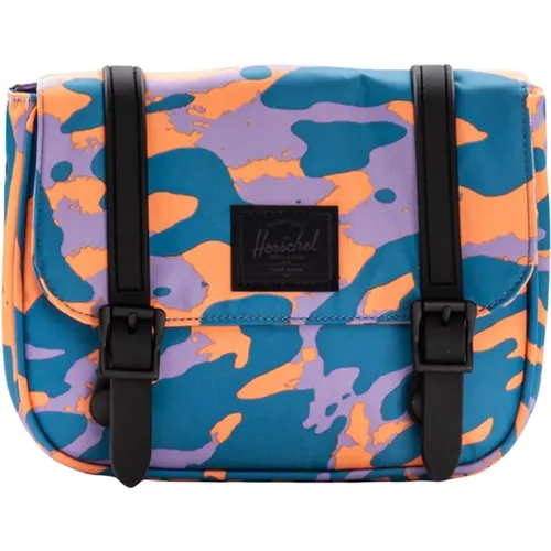 Crossbody Bag Water Rays , unisex, Sizes: ONE SIZE - Herschel - Modalova