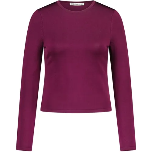 Anetka Long Sleeve Knit Shirt , female, Sizes: L, XS, M, XL, S - drykorn - Modalova