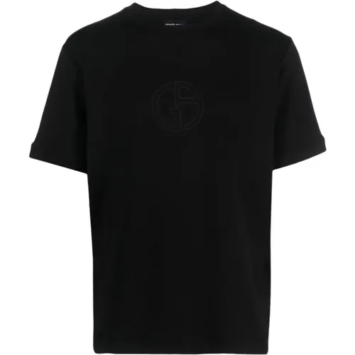 T-shirt , male, Sizes: 3XL, 2XL - Giorgio Armani - Modalova