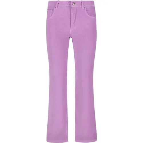 Cropped Cotton Pants for Women , female, Sizes: W30, W31, W26, W25, W28, W29, W32, W27 - Re-Hash - Modalova