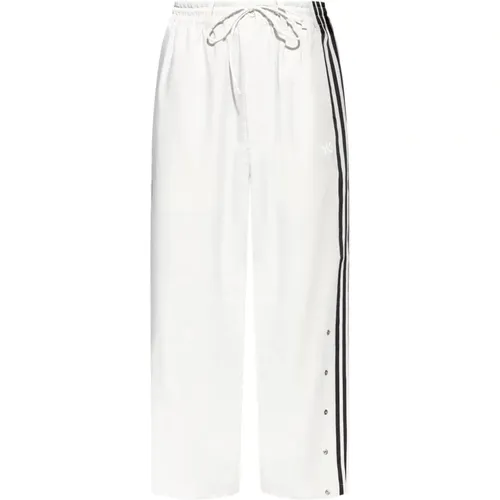 Stripes Wide Leg Sport Pants , male, Sizes: M - Y-3 - Modalova