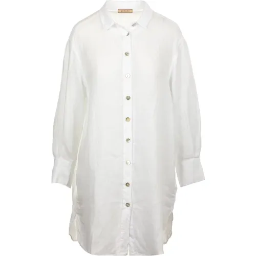 Weiße Hemden , Damen, Größe: L - 40Weft - Modalova