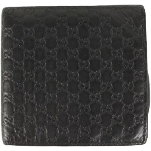 Pre-owned Leather wallets , female, Sizes: ONE SIZE - Gucci Vintage - Modalova