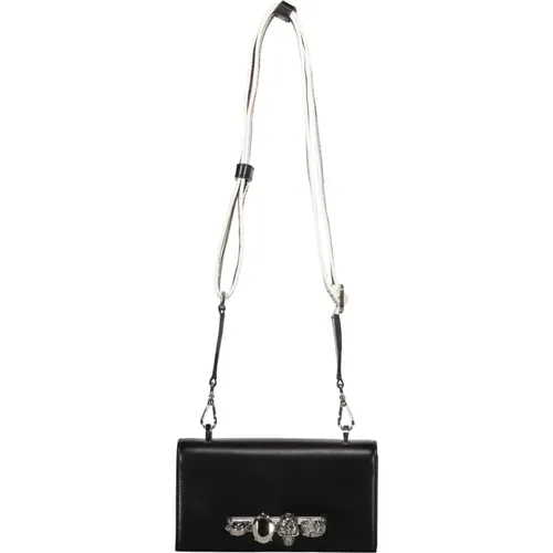 Crossbody-Tasche mit Ringdetail - alexander mcqueen - Modalova