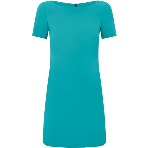 Turquoise Slim Fit Cut-Out Dress , female, Sizes: S, M, XS - PATRIZIA PEPE - Modalova