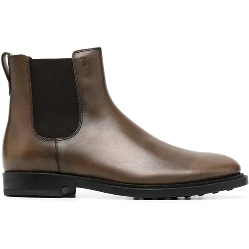 Boots , male, Sizes: 7 UK, 8 1/2 UK, 6 1/2 UK - TOD'S - Modalova