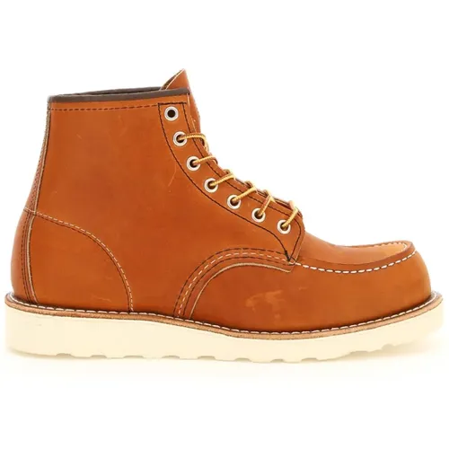 Classic moc ankle boots , male, Sizes: 7 1/2 UK, 8 UK - Red Wing Shoes - Modalova