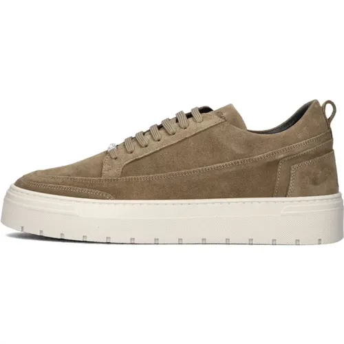 Wildleder Low Top Sneakers , Herren, Größe: 40 EU - Antony Morato - Modalova