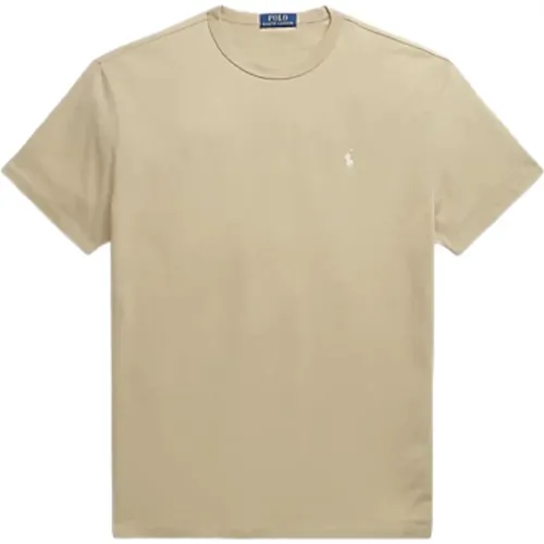 Classic Fit Jersey Crewneck T-Shirt , male, Sizes: M, S - Ralph Lauren - Modalova