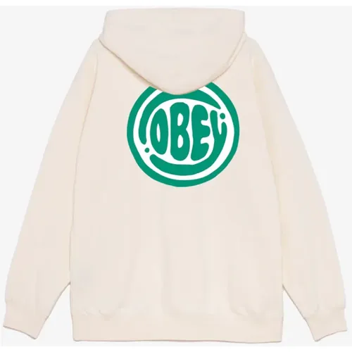 Stylischer Sweatshirt für Männer und Frauen , Herren, Größe: M - Obey - Modalova