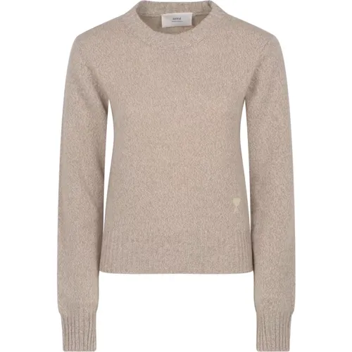 Tonal ADC Sweater , female, Sizes: L, M, S - Ami Paris - Modalova