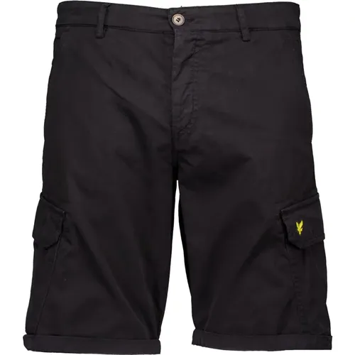 Cargo Shorts Wembley Schwarz , Herren, Größe: W34 - Lyle & Scott - Modalova