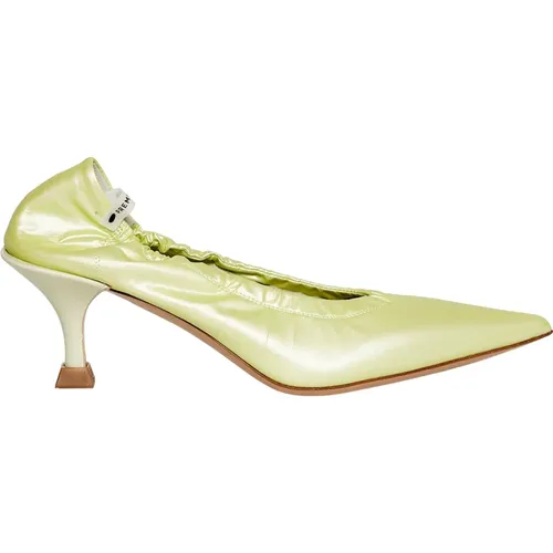 Women Shoes Ankle Boots Giallo Ss23 , female, Sizes: 4 1/2 UK, 6 UK, 3 1/2 UK, 4 UK - Premiata - Modalova