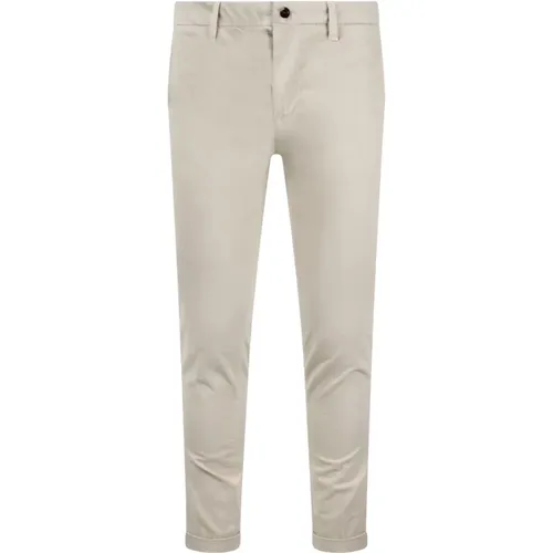 Slim Fit Chino Trousers , male, Sizes: W31 - Re-Hash - Modalova