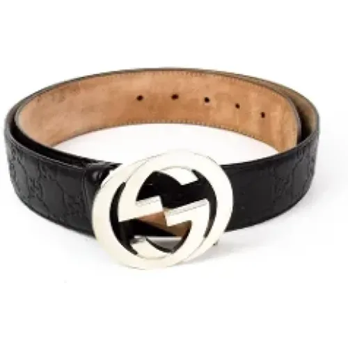 Pre-owned Leather belts , female, Sizes: ONE SIZE - Gucci Vintage - Modalova