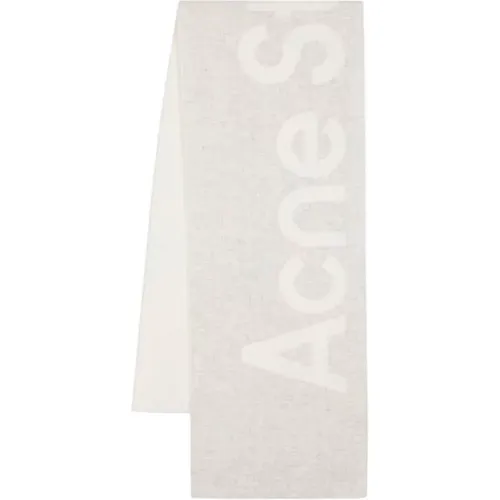 Logo Jacquard Wool Scarf , female, Sizes: ONE SIZE - Acne Studios - Modalova