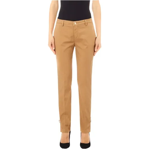 Beige Chino Hose für moderne Frauen , Damen, Größe: W29 - Liu Jo - Modalova