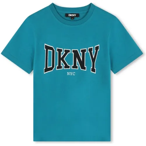 Blaues Tee Shirt DKNY - DKNY - Modalova