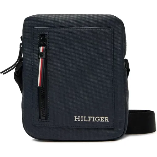 Mini Pique Crossbody Bag , male, Sizes: ONE SIZE - Tommy Hilfiger - Modalova