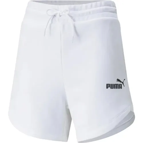 Casual Shorts , Damen, Größe: M - Puma - Modalova
