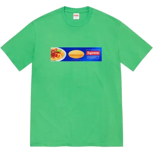 Italian Emblem Spaghetti Tee , male, Sizes: L, M, S, XL - Supreme - Modalova