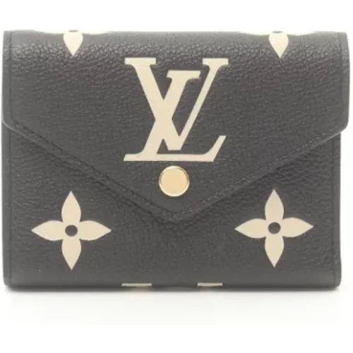 Pre-owned Leather wallets , female, Sizes: ONE SIZE - Louis Vuitton Vintage - Modalova