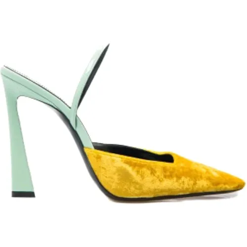 Stylish Sandals for Summer , female, Sizes: 5 1/2 UK, 4 1/2 UK, 4 UK, 3 UK, 8 UK - Saint Laurent - Modalova