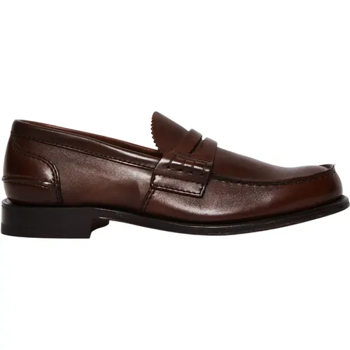 Leather Pembrey Loafer , male, Sizes: 7 UK, 8 UK, 6 UK, 9 UK - Church's - Modalova