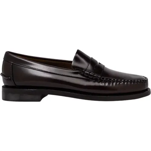 Klassische Leder-Loafers , Herren, Größe: 39 1/2 EU - Sebago - Modalova