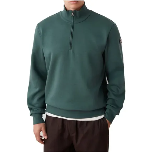 Sportlicher Halb-Zip Pullover für Männer , Herren, Größe: 2XL - Colmar - Modalova