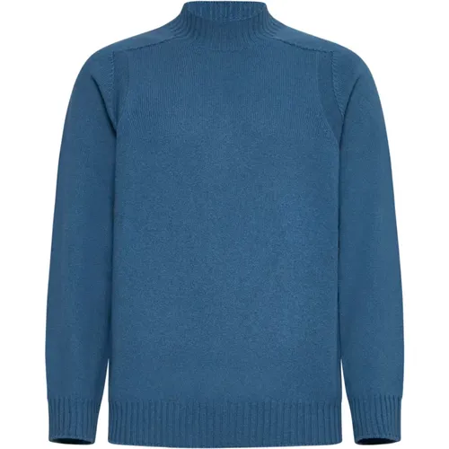 Klar Blauer Pullover , Herren, Größe: 2XL - D4.0 - Modalova