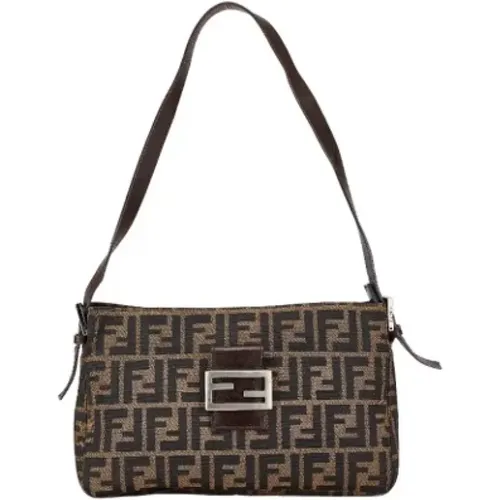 Pre-owned Canvas fendi-bags , female, Sizes: ONE SIZE - Fendi Vintage - Modalova